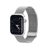  Strap Dux Ducis Milanese Series Apple Watch 42/44/45/49mm Silver 